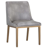 Halden Dining Chair, Bravo Metal, Set of 2-Furniture - Dining-High Fashion Home