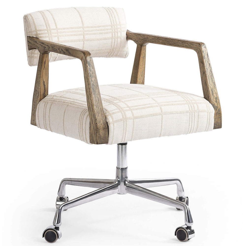 Tyler Desk Chair, Sheffield Ivory by Four Hands-Furniture - Office-High Fashion Home