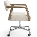 Tyler Desk Chair, Sheffield Ivory by Four Hands-Furniture - Office-High Fashion Home