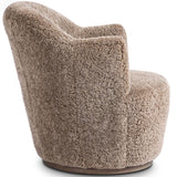 Aurora Swivel Chair, Taupe by Four Hands-Furniture - Chair-High Fashion Home