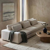 Bloor 3 Piece Sofa, Clairmont Ivory by Four Hands-Furniture - Sofas-High Fashion Home