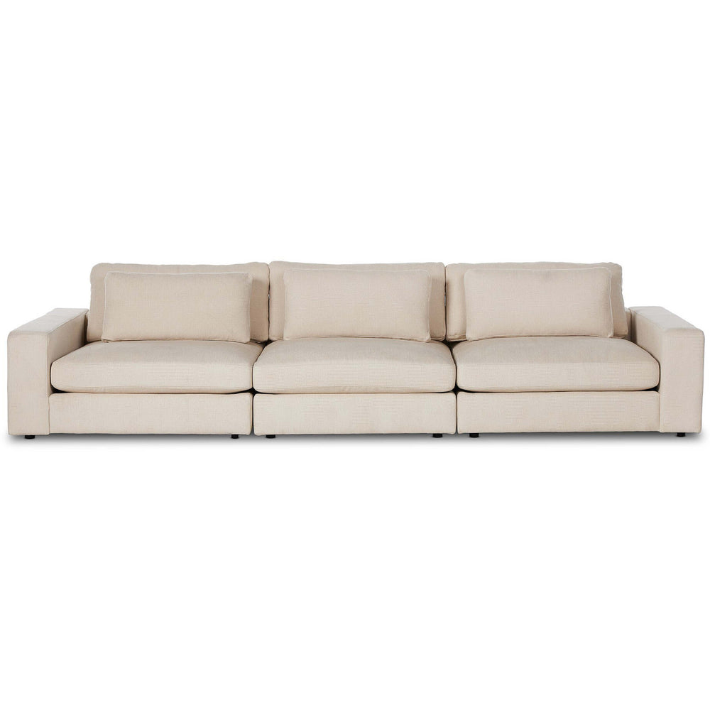 Bloor 3 Piece Sofa, Clairmont Ivory by Four Hands-Furniture - Sofas-High Fashion Home