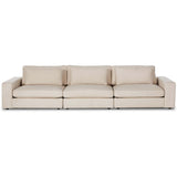 Bloor 3 Piece Sofa, Clairmont Ivory by Four Hands-Furniture - Sofas-High Fashion Home