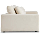 Bloor 3 Piece Sofa, Clairmont Ivory by Four Hands-Furniture - Sofas-High Fashion Home