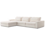 Bloor 3 Piece Sectional w/Ottoman, Essence Natural by Four Hands-Furniture - Sofas-High Fashion Home