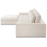 Bloor 3 Piece Sectional w/Ottoman, Essence Natural by Four Hands-Furniture - Sofas-High Fashion Home
