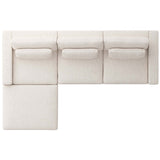 Bloor 3 Piece Sectional w/Ottoman, Essence Natural by Four Hands-Furniture - Sofas-High Fashion Home