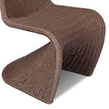 Portia Outdoor Dining Chair, Tanned Weave by Four Hands-Furniture - Dining-High Fashion Home