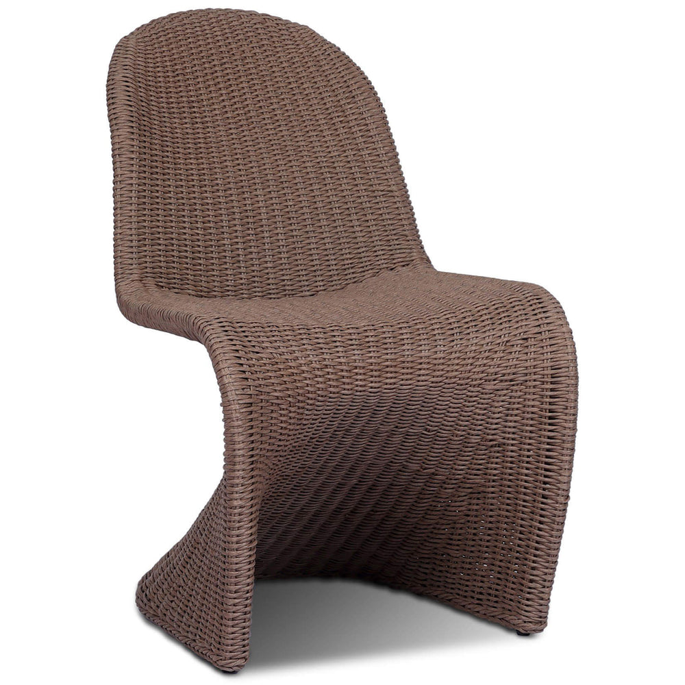 Portia Outdoor Dining Chair, Tanned Weave by Four Hands-Furniture - Dining-High Fashion Home