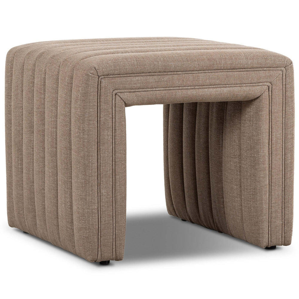 Augustine 21" Ottoman, Nomad Taupe by Four Hands-Furniture - Chair-High Fashion Home