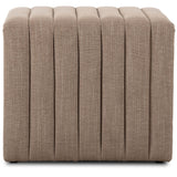 Augustine 21" Ottoman, Nomad Taupe by Four Hands-Furniture - Chair-High Fashion Home