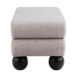 Davao Bench, Gray-Furniture - Benches-High Fashion Home