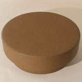Arlo Ottoman, Milliken Cognac-Furniture - Chairs-High Fashion Home