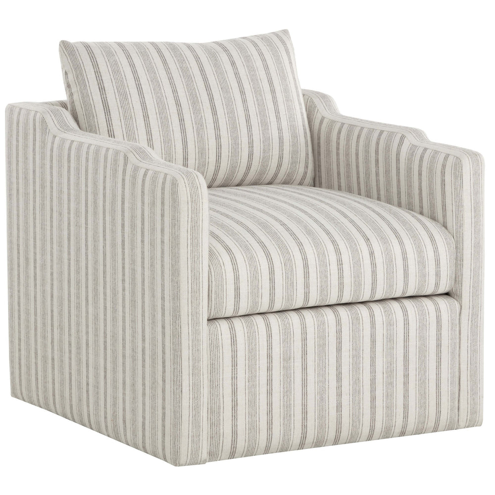 Roosevelt Swivel Chair, Gifford Script-Furniture - Chair-High Fashion Home