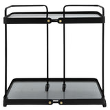 Layered Bar Cart, Black