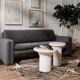 Zebra Printed Hide Rug, Natural-Rugs1-High Fashion Home
