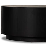Humphrey Round Coffee Table, Coal by Four Hands-Furniture - Accent Tables-High Fashion Home