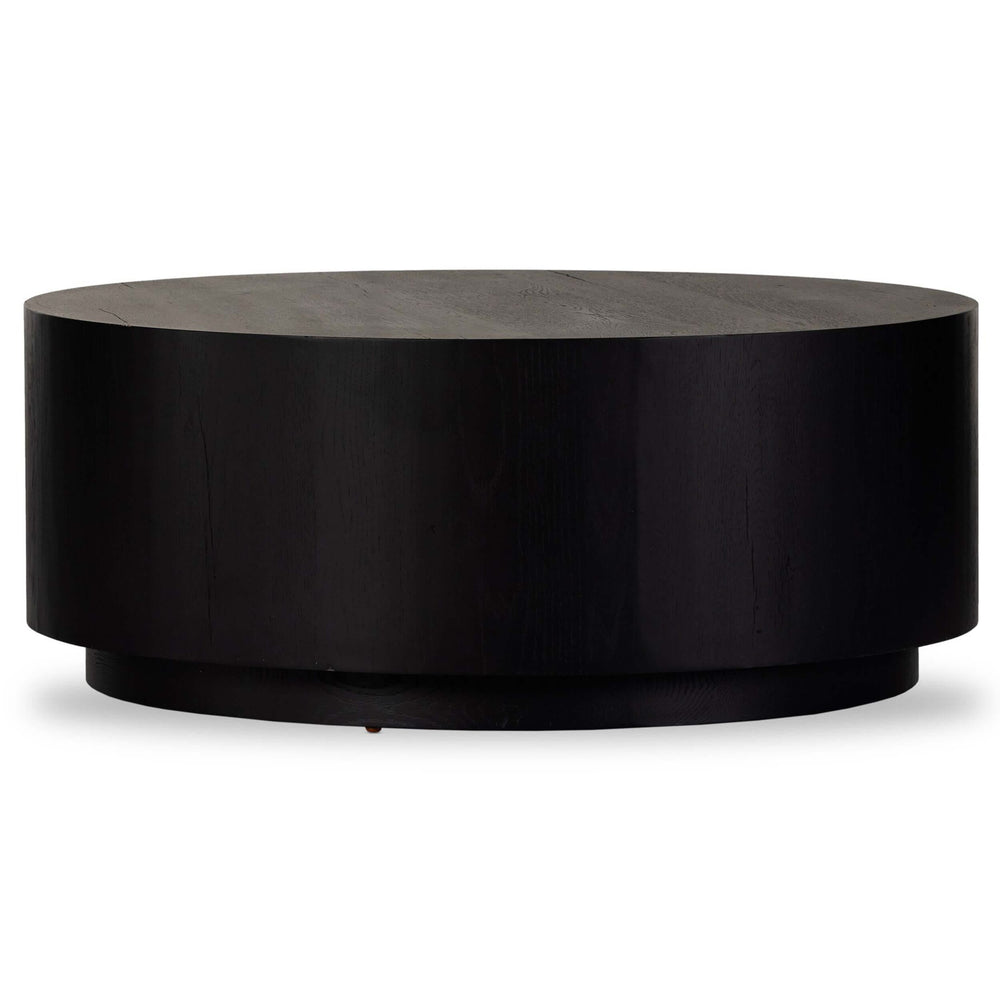 Humphrey Round Coffee Table, Coal by Four Hands-Furniture - Accent Tables-High Fashion Home