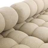 Roma 3 Piece Outdoor Sofa, Hayes Cream by Four Hands-Furniture - Sofas-High Fashion Home