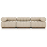 Roma 3 Piece Outdoor Sofa, Hayes Cream by Four Hands-Furniture - Sofas-High Fashion Home