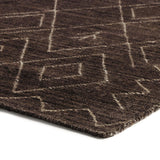 Nador Moroccan Rug, Espresso by Four Hands-Rugs1-High Fashion Home