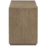 Leo Media Console, Rustic Grey by Four Hands-Furniture - Storage-High Fashion Home