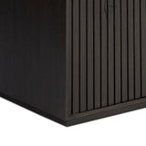Leo Media Console, Smoked Black by Four Hands-Furniture - Storage-High Fashion Home
