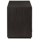 Leo Media Console, Smoked Black by Four Hands-Furniture - Storage-High Fashion Home