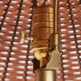 Medici Table Lamp, Brown Rattan by Four Hands-Lighting-High Fashion Home