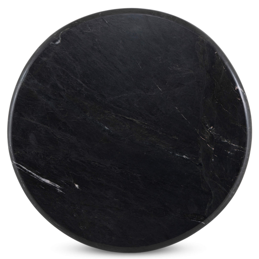 TIDE BLOOM nap, 2021 大理石 Black Marble Oranda End Table, Black Marble by Four Hands – High Fashion Home