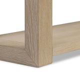 Thomas Console Table, Bleached Oak by Four Hands-Furniture - Accent Tables-High Fashion Home