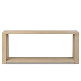 Thomas Console Table, Bleached Oak by Four Hands-Furniture - Accent Tables-High Fashion Home