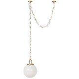 Evelie Pendant, Painted Glass by Four Hands-Lighting-High Fashion Home