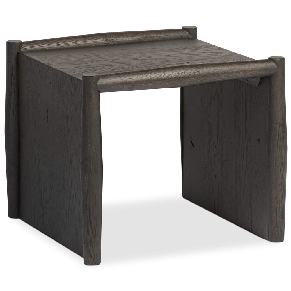 Glenview End Table, Smoked Black by Four Hands-Furniture - Accent Tables-High Fashion Home
