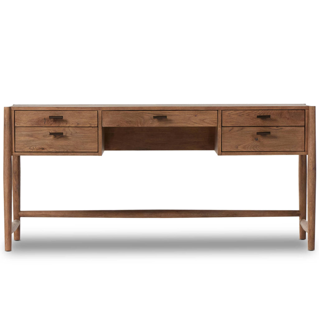 Glenview Desk, Weathered Oak by Four Hands – High Fashion Home