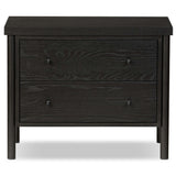 Roark Nightstand, Ebony by Four Hands-Furniture - Bedroom-High Fashion Home