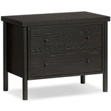 Roark Nightstand, Ebony by Four Hands-Furniture - Bedroom-High Fashion Home