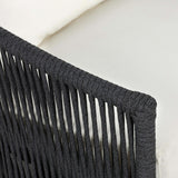 Porto Outdoor Swivel Chair, Arashi Salt by Four Hands-Furniture - Chairs-High Fashion Home