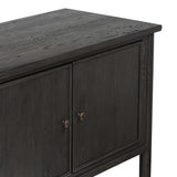 Bari Sideboard, Smoked Black by Amber Lewis x Four Hands-Furniture - Storage-High Fashion Home
