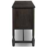 Bari Sideboard, Smoked Black by Amber Lewis x Four Hands-Furniture - Storage-High Fashion Home