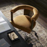Canon Desk Chair, Stax Rust by Four Hands-Furniture - Office-High Fashion Home