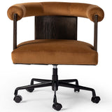 Canon Desk Chair, Stax Rust by Four Hands-Furniture - Office-High Fashion Home