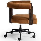 Canon Desk Chair, Stax Rust by Four Hands-Furniture - Office-High Fashion Home