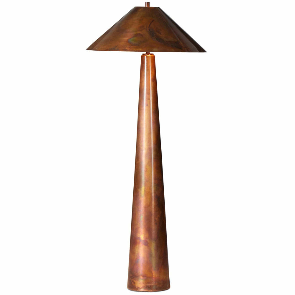 Romani Floor Lamp, Iridescent Acid Wash by Four Hands-Lighting-High Fashion Home