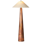 Romani Floor Lamp, Cream Slub Linen by Four Hands-Lighting-High Fashion Home