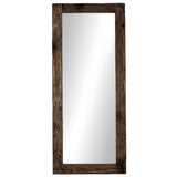 Gridley Floor Mirror, Natural Reclaimed by Four Hands-Accessories-High Fashion Home