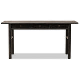 Griffith Desk, Distressed Black by Four Hands-Furniture - Office-High Fashion Home