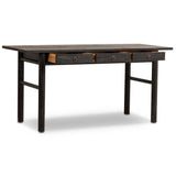 Griffith Desk, Distressed Black by Four Hands-Furniture - Office-High Fashion Home