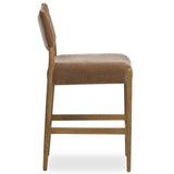 Jayla Counter Stool, Altair Mushroom by Four Hands-Furniture - Dining-High Fashion Home