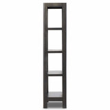 Wimberley Bookcase, Worn Black by Four Hands-Furniture - Storage-High Fashion Home